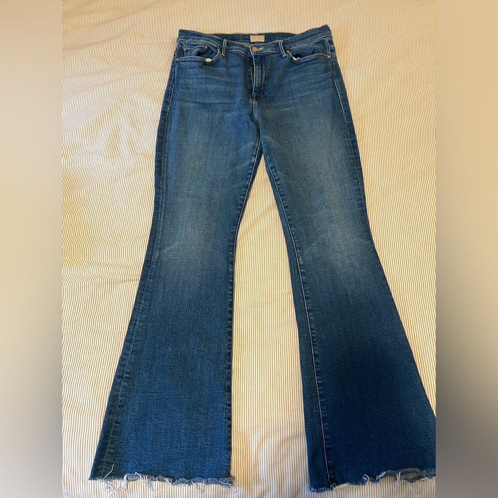 Mother The Weekender Fray Jean